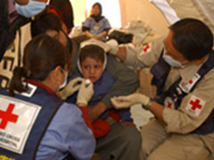 JRCSパキスタンで医療活動を行う医師 イメージ