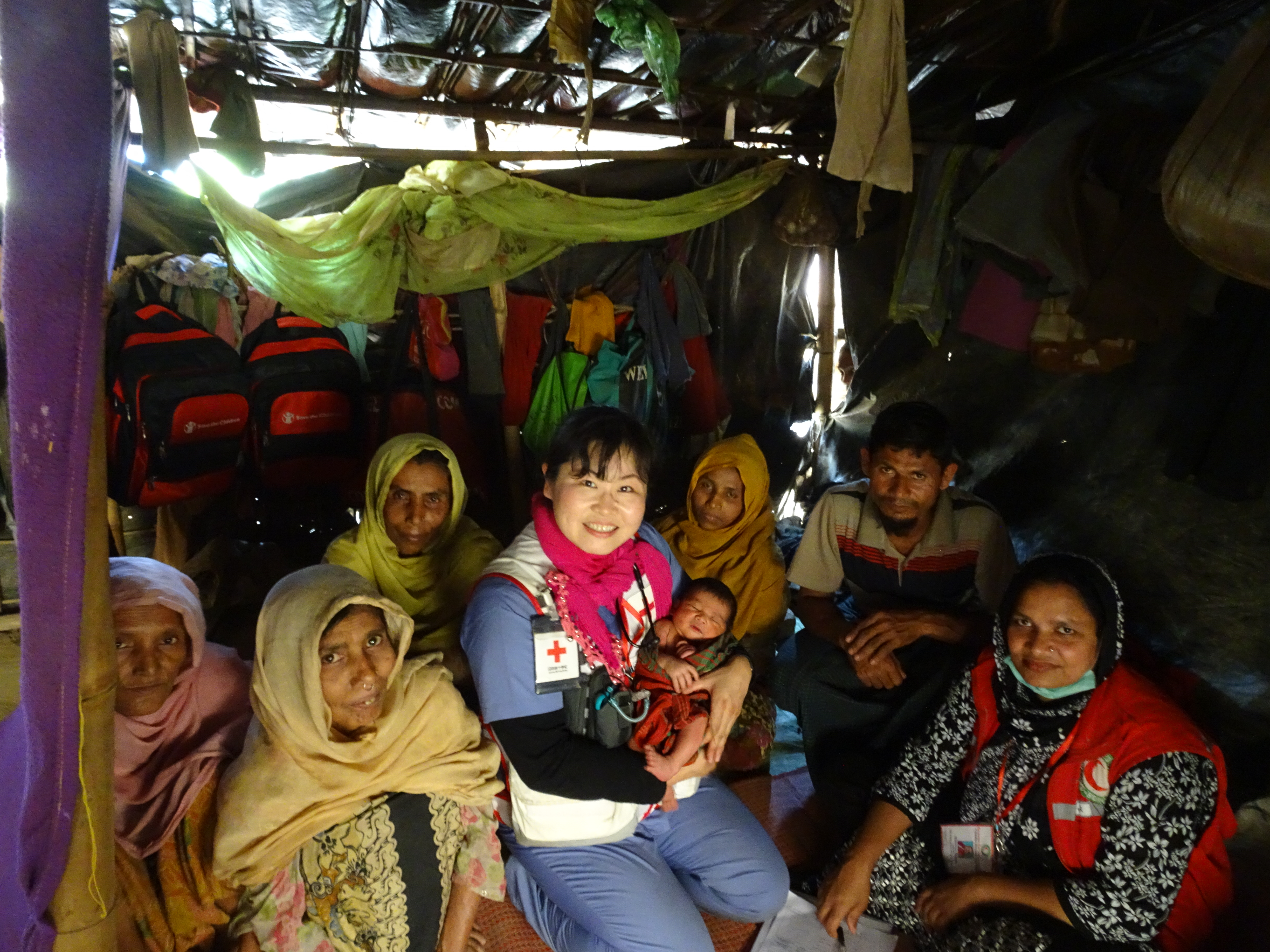 支援活動の様子