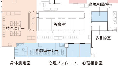 小児保健フロア図