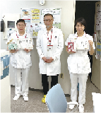 表彰式後にパシャリ