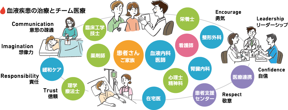 血液疾患の治療とチーム医療