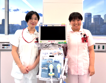 クリティカルケア認定看護師 小泉 花織 / 吉田 道子