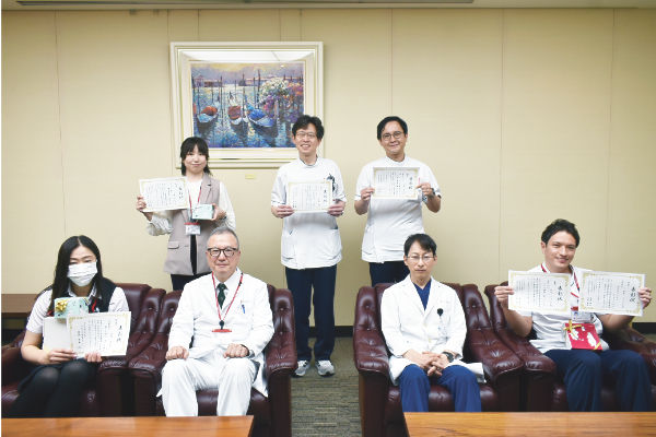 医療安全標語コンテスト表彰式